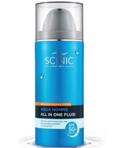 Scinic Aqua Homme All In One Fluid SPF50+ Pa+++