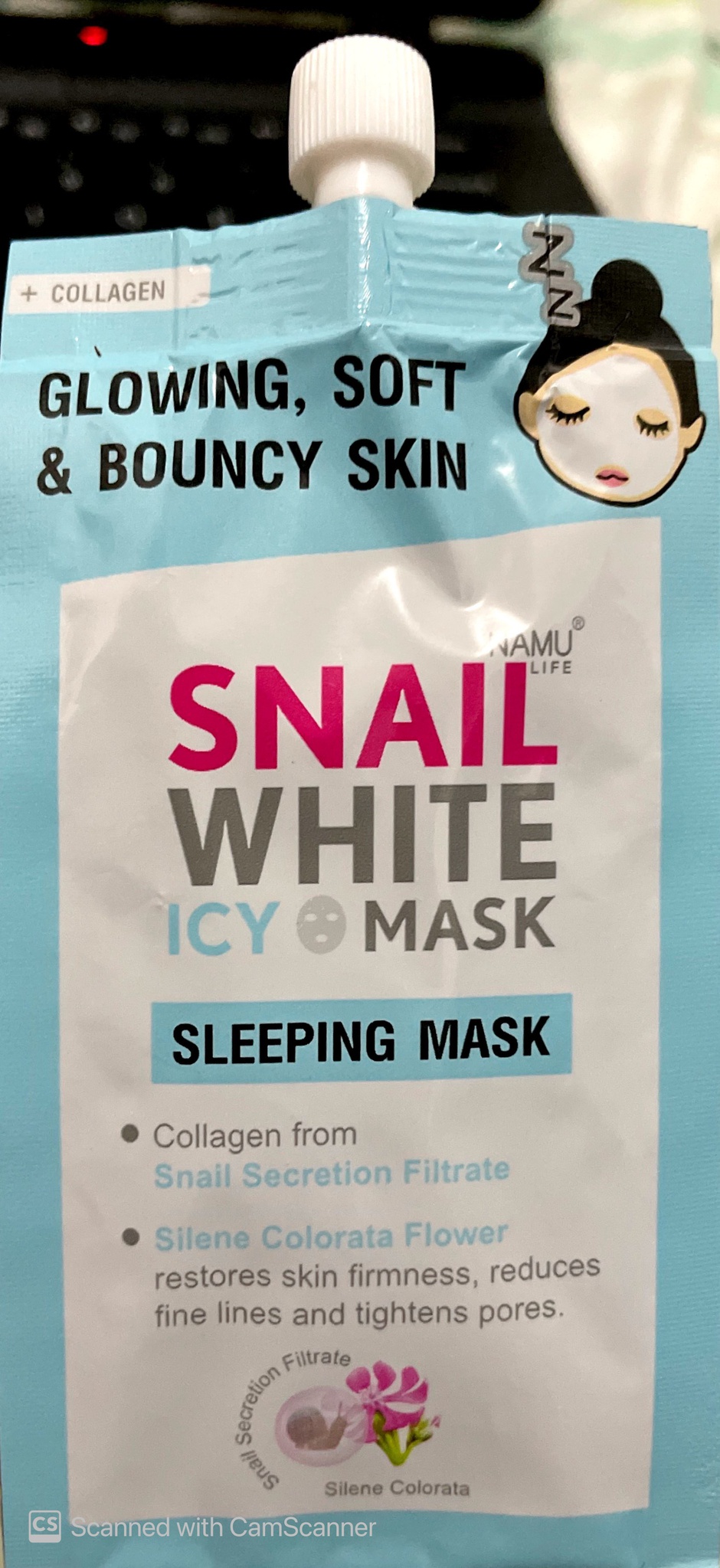 SNAILWHITE Icy Sleeping Mask