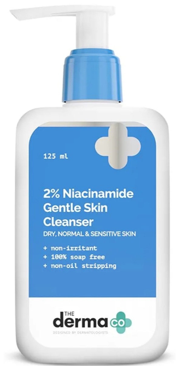 The derma CO 2% Niacinamide gentle cleanser