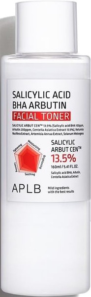 APLB Salicylic Acid BHA Arbutin Facial Toner
