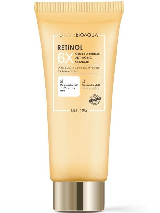 BioAqua 6x Gentle-a Retinol Anti Aging Cleanser