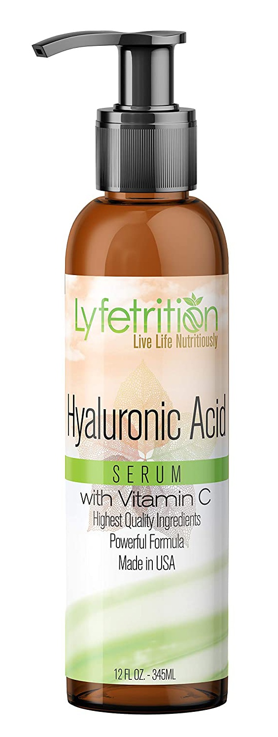 Lyfetrition Hyaluronic Acid Serum With Vitamin C For Face