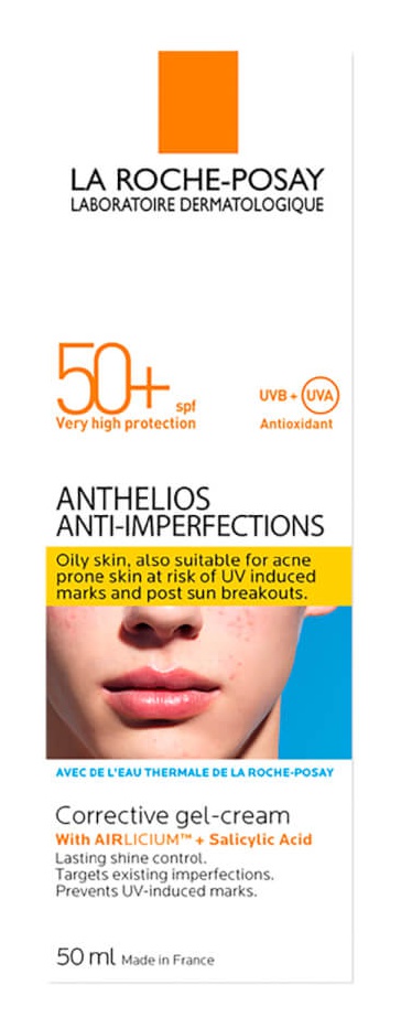 La Roche-Posay Anthelios Anti-Imperfection Spf50+ Salicylic Acid Sun Cream