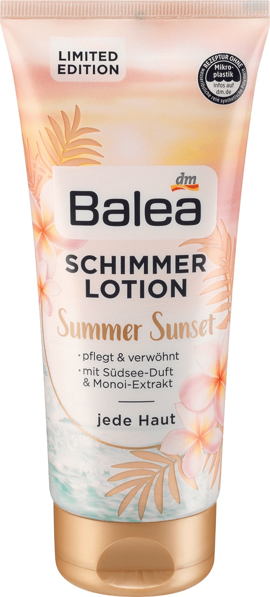 Balea Schimmer Lotion Summer Sunset