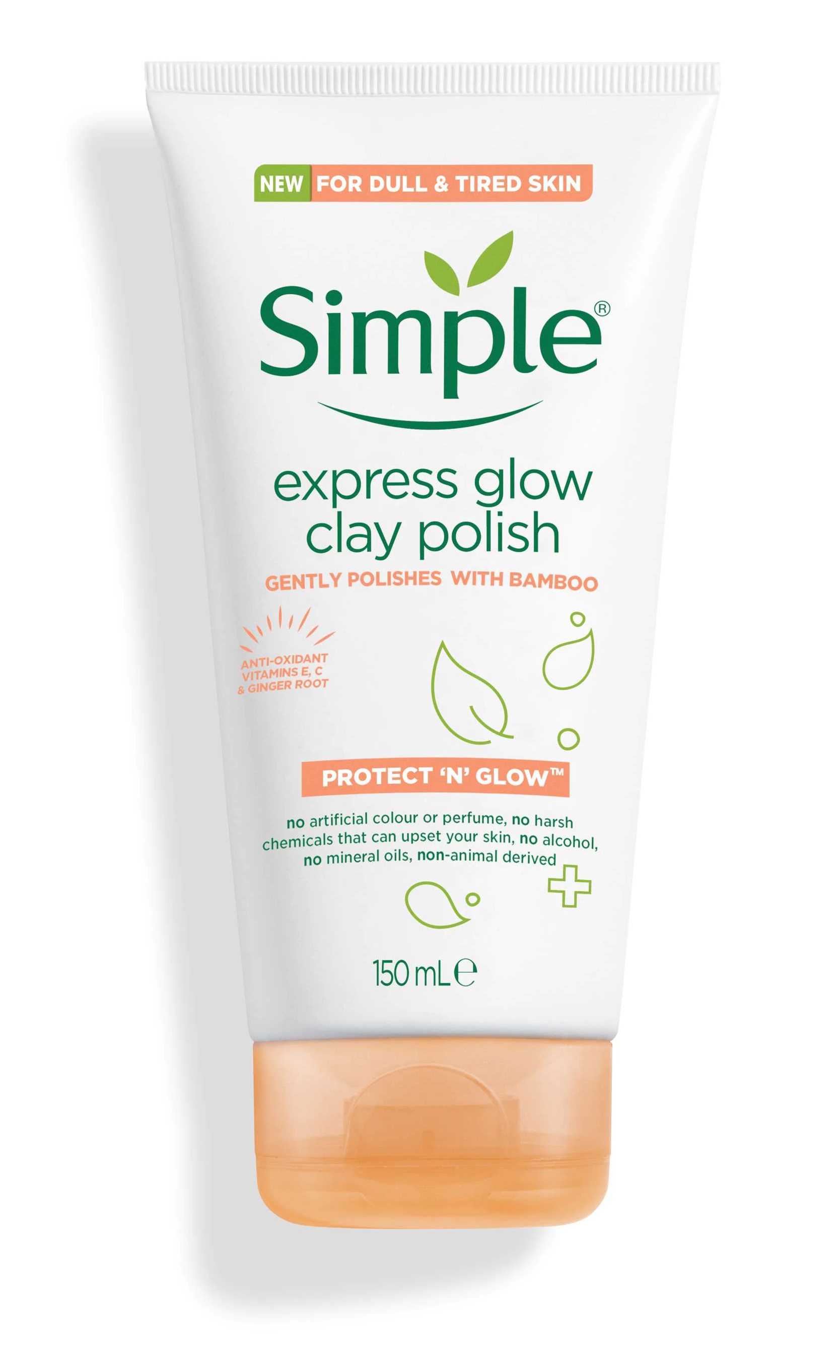 Simple Protect ‘N’ Glow Express Glow Clay Polish