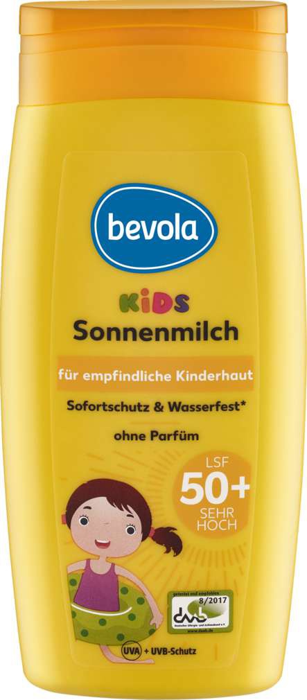 bevola Kids Sonnenmilch LSF 50+