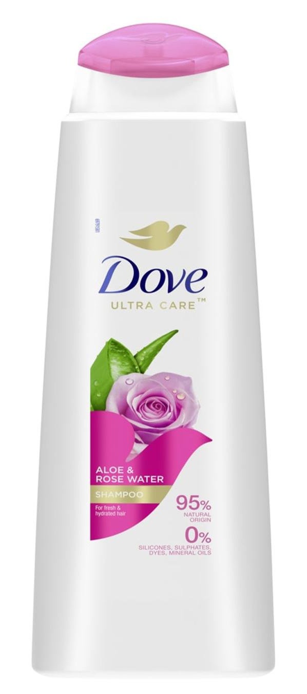 Dove Aloe & Rose Water Shampoo