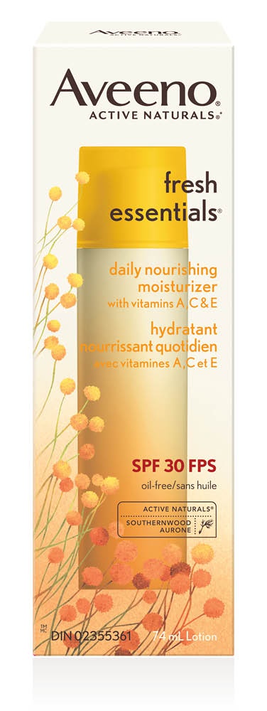 Aveeno Fresh Essentials Daily Nourishing Moisturizer Spf 30