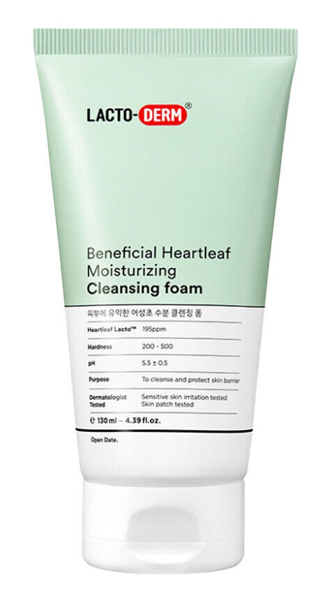 LACTO-DERM Beneficial Heartleaf Moisturizing Cleansing Foam
