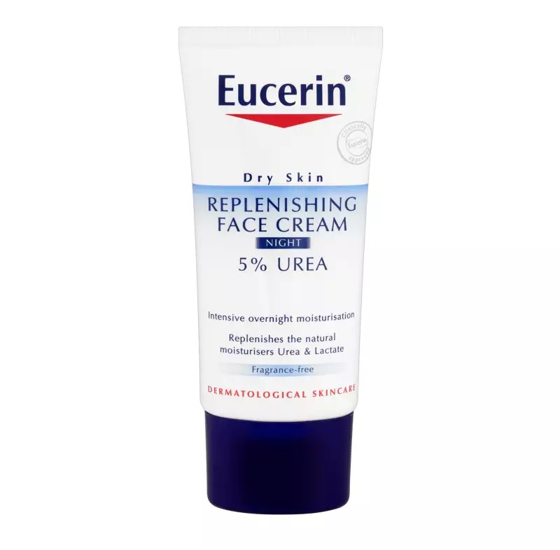 Eucerin Dry Skin Smoothing/Replenishing Face Creme Day With 5 Percent Urea