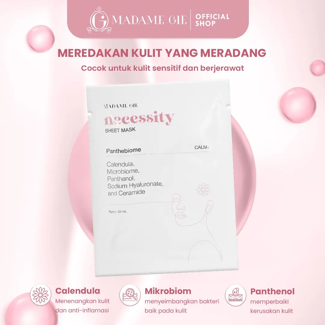 Madame Gie Madame Give Necessity Sheet Mask Calm+