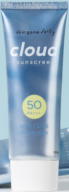 Skin game Cloud Sunscreen SPF 50 Pa+++