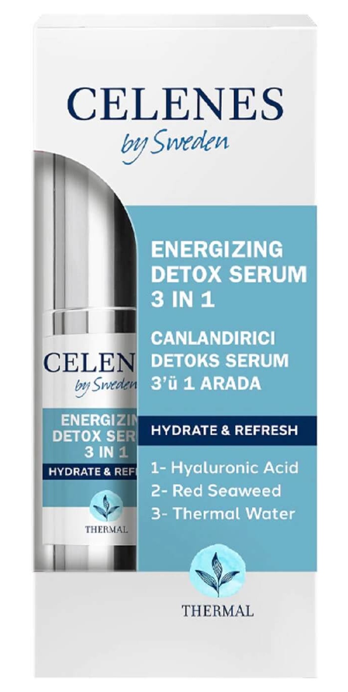 Celenes Energizing Detox Serum 3 In 1