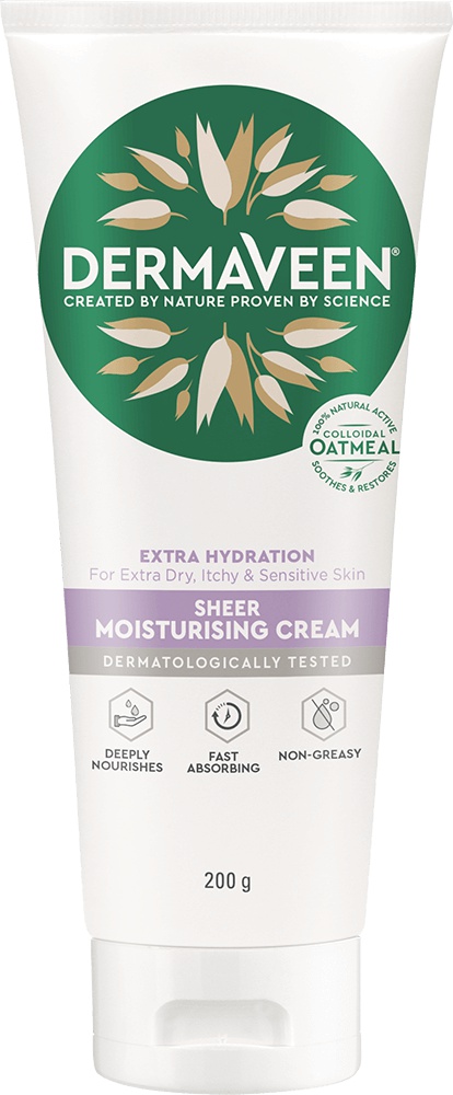DermaVeen Extra Hydration Sheer Moisturising Cream