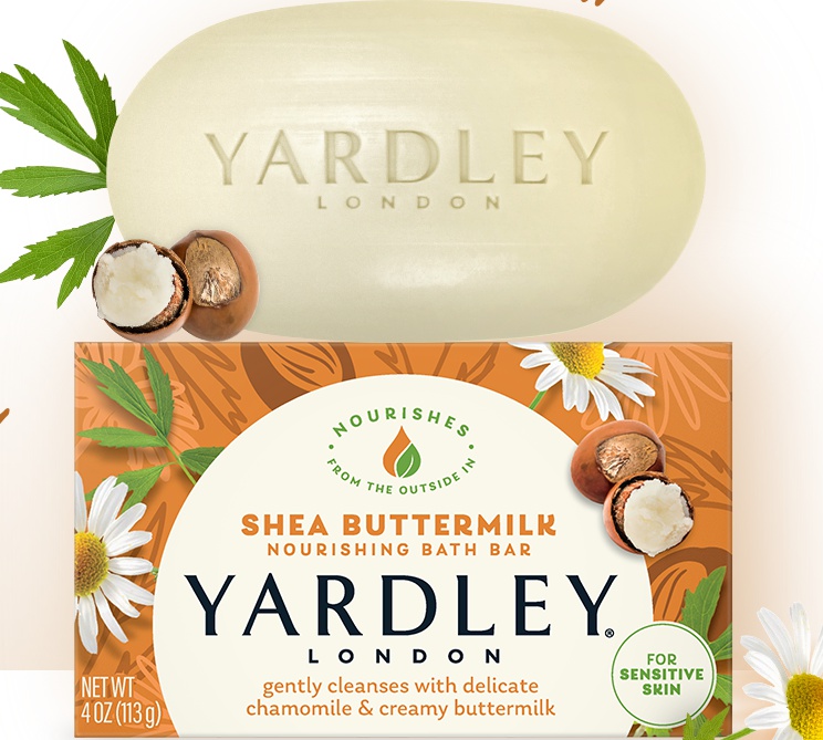 Yardley  London Shea Buttermilk Nourishing Bath Bar