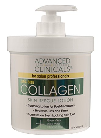 Advanced Clinicals Collagen Skin Rescue Lotion