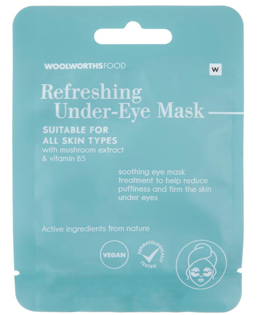 Woolworths  Refreshing Under-eye Mask With Mushroom Extract & Vitamin B5