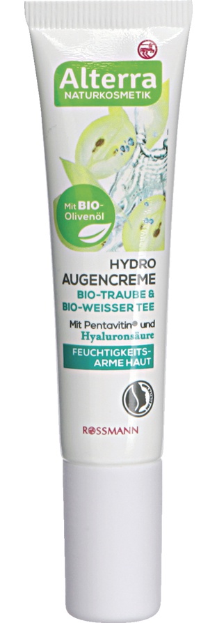 Alterra Hydro Augencreme Bio-Traube & Bio-Weisser Tee