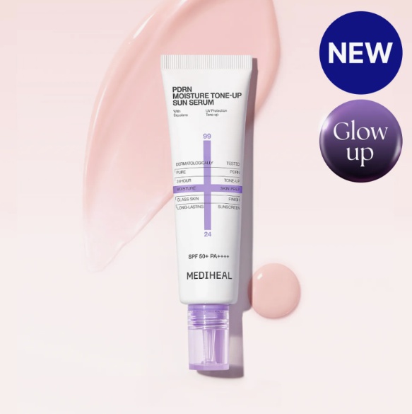 Mediheal Pdrn Moisture Tone-up Sun Serum SPF 50+ Pa++++