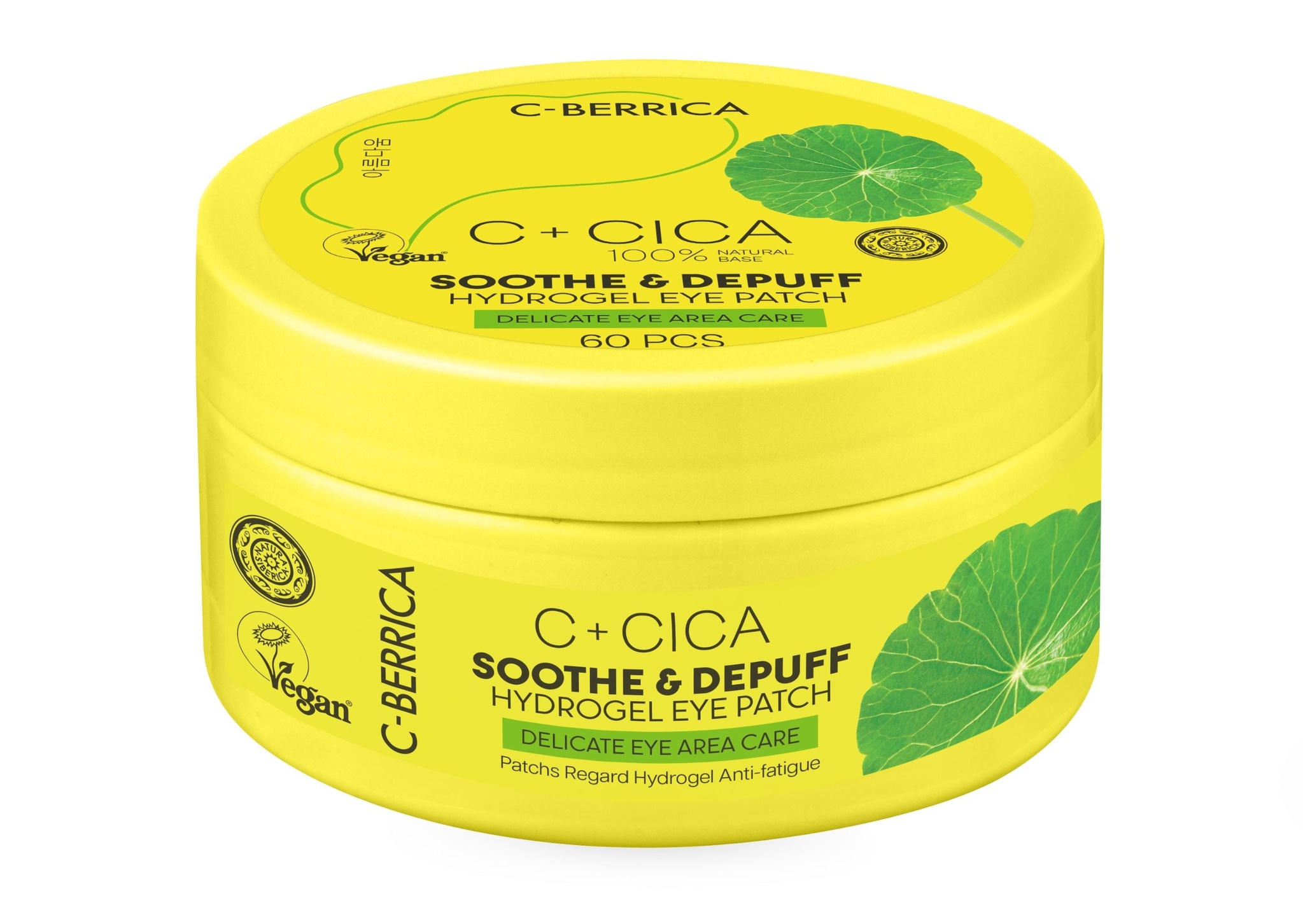 Natura Siberica C-Berrica C + CICA Soothe & Depuff Hydrogel Eye Patch
