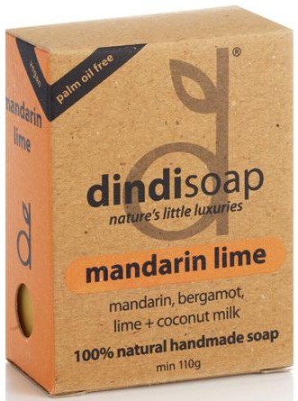 DindiNatural Mandarin Lime Soap