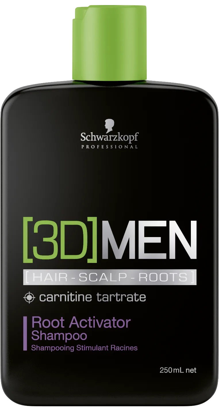 Schwarzkopf Professional [3D] Men Root Activator Shampoo