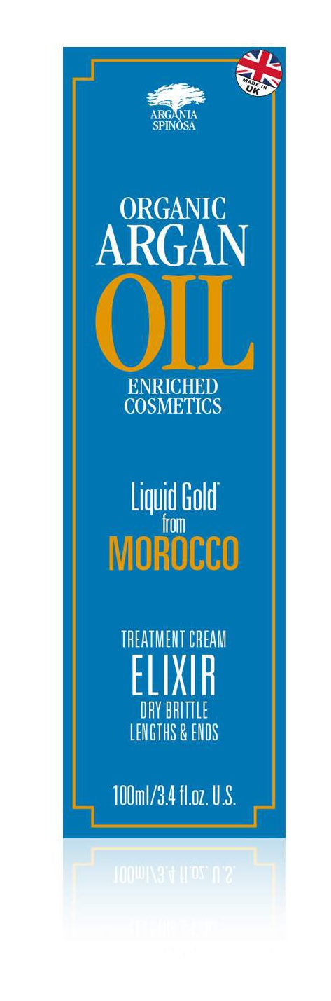 Argania Spinosa Treatment Cream Elixir For Dry Brittle Lengths & Ends