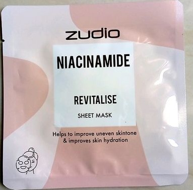 Zudio Niacinamide Sheet Mask