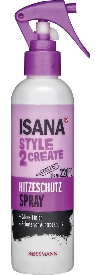 Isana Style 2 Create Hitzeschutz Spray
