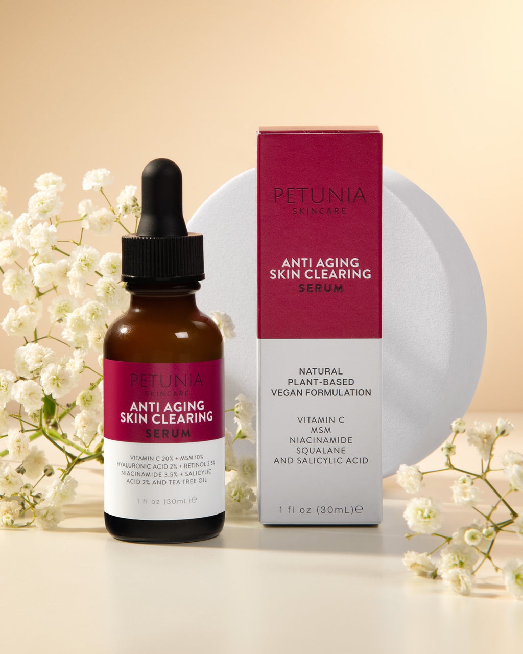 Petunia Skincare Anti Aging Skin Clearing Serum