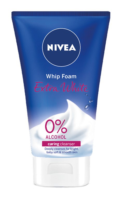 Nivea Whip Foam Extra White