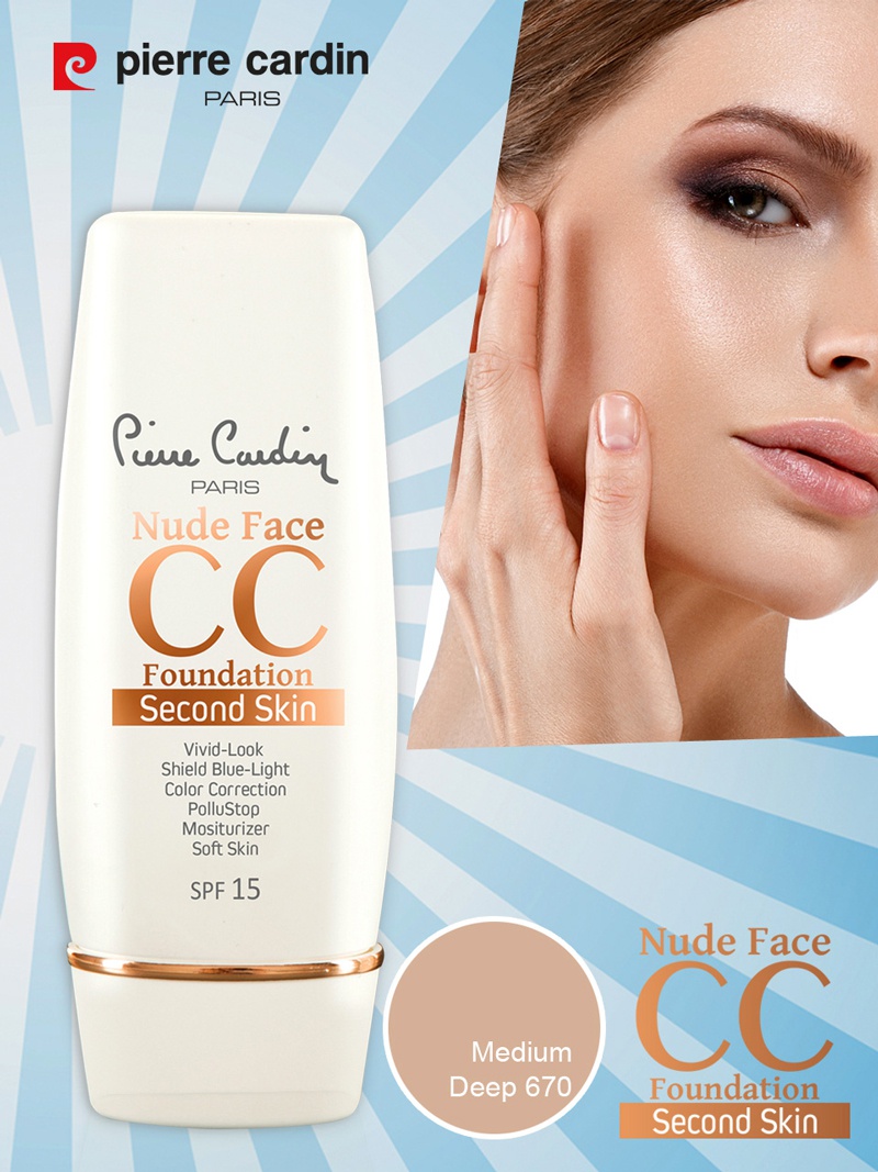 Pierre Cardin CC Cream Nude Face SPF15