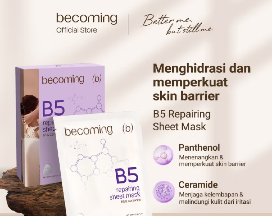 Becoming B5 Repairing Sheet Mask