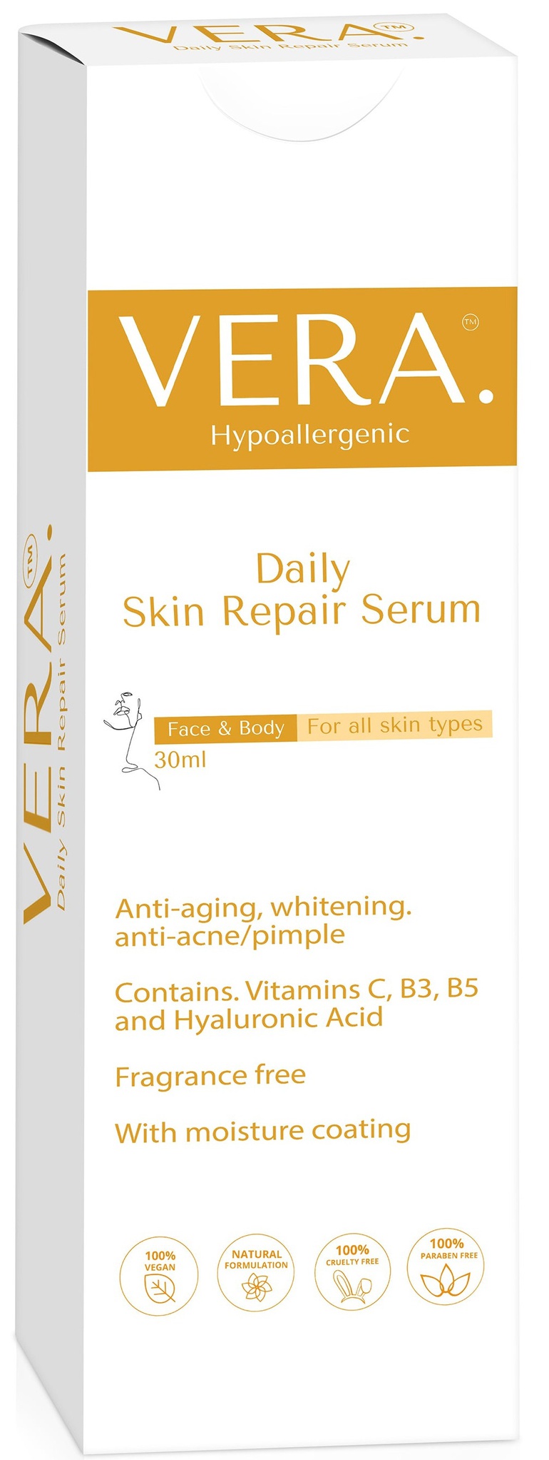 VERA. Hypoallergenic Daily Skin Repair Serum