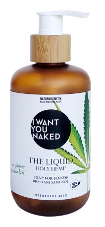 I WANT YOU NAKED The Liquid Holy Hemp Soap For Hands