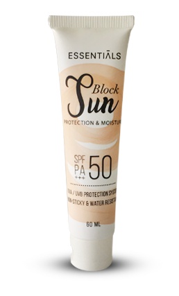 Essentials Sun Block Protection & Moisture SPF 50