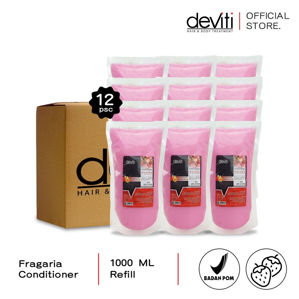 Deviti Daily Conditioner Fragaria Refill