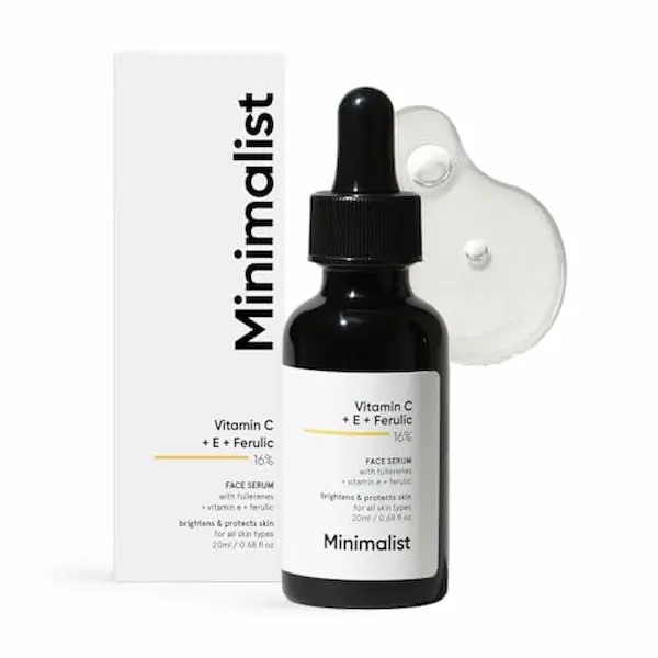 minimalist Vitamin C + Vitamin E + Ferulic 16% Face Serum