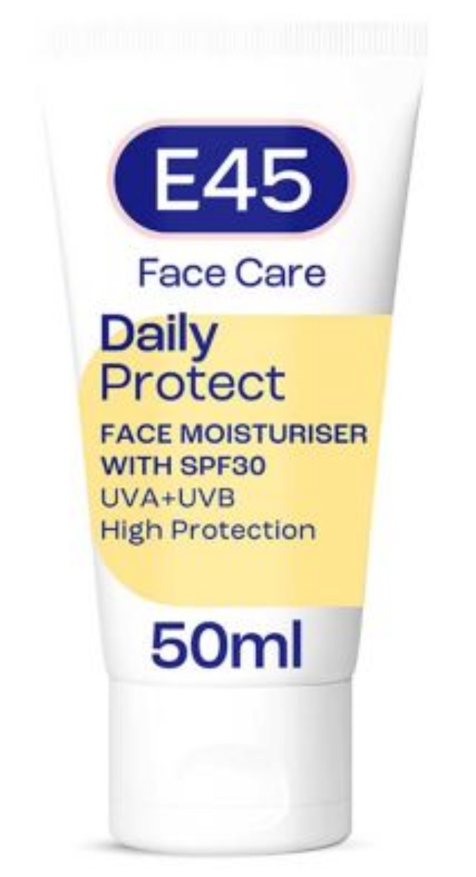 E45 Daily Protect Face Moisturiser SPF30 For Dry Skin