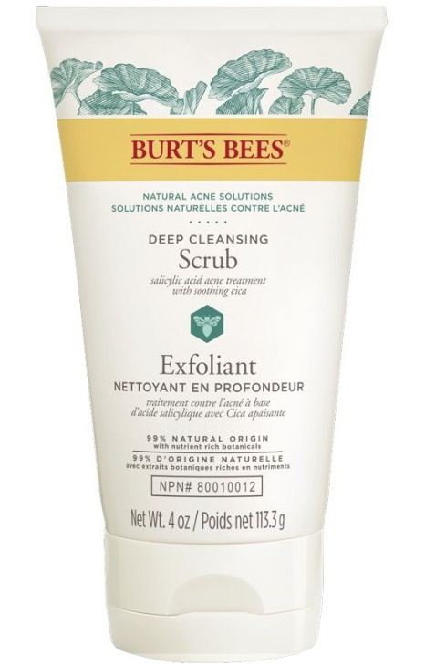 Burt's Bees Natural Acne Solutions Deep Cleansing Scrub