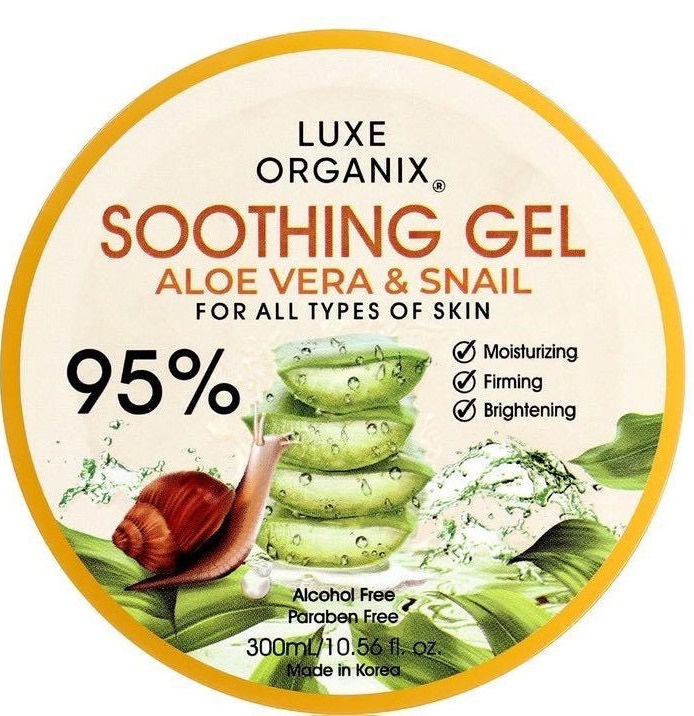 Luxe Organix Aloe And Snail Soothing Gel