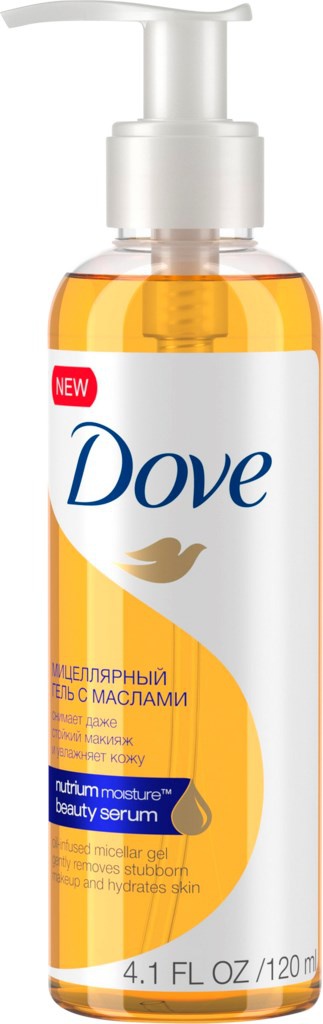 Dove Мицеллярный Гель Для Умывания С Маслами