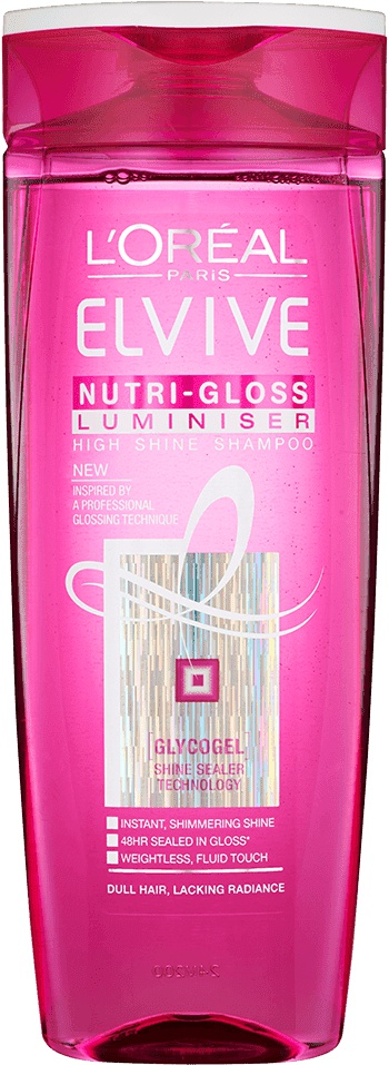 L'Oreal Elvive Nutri Gloss Luminiser High Shine Shampoo