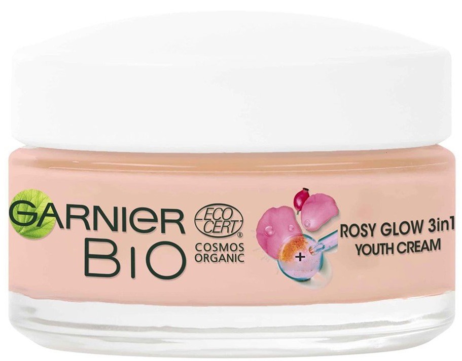 Garnier Organics Rosy Glow 3-in-1 Youth Cream