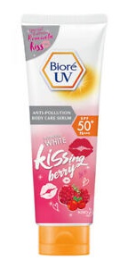 Biore UV Anti-Pollution Body Care Serum Intensive White Kiss Berry  SPF50+ Pa+++