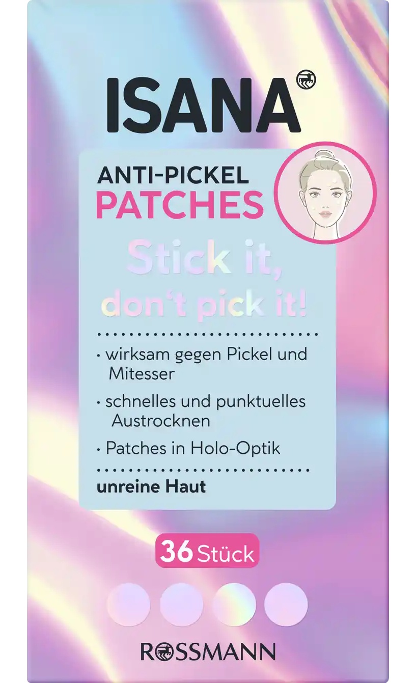 Isana Stick It, Don't Pick It! Anti-Pickel Patches