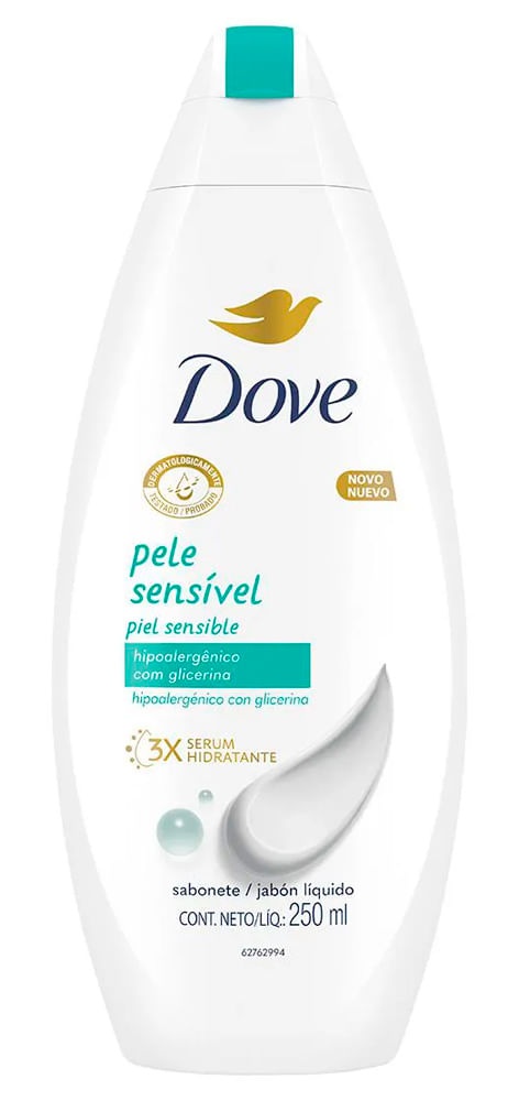 Dove Sabonete Líquido Pele Sensível