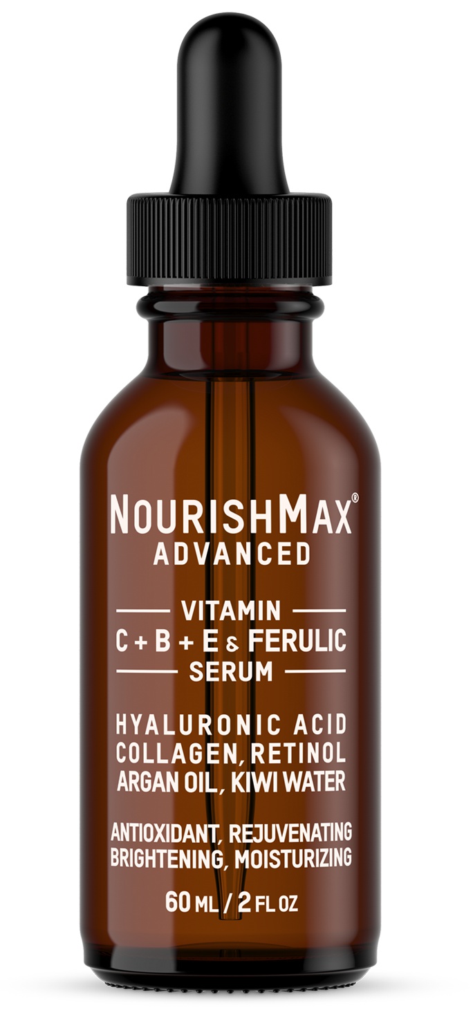 NourishMax Vitamin C + B + E + Ferulic & Retinol Serum