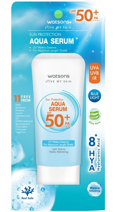 Watsons Sun Protection Aqua Serum SPF50 Pa++++