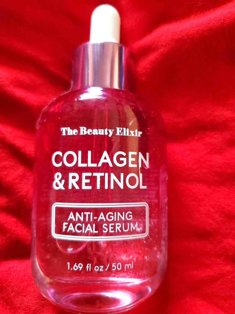 The beauty Elixir Collagen & Retinol Anti-aging Facial Serum